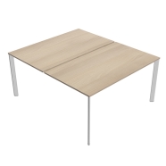BÜROTİME PUZZLE 60*120 İKİLİ WORKSTATION PUZ-WST-ML-RE-60120-24 1200 x 1225 x...
