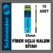 SCHNEIDER 191001 LINE-UP 0,4 mm OFİS KALEMİ 0,4 mm SİYAH Tükenmez Kalem
