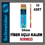 SCHNEIDER 191002 LINE-UP 0,4 mm OFİS KALEMİ 0,4 mm KIRMIZI Tükenmez Kalem