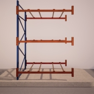 KANTARCI KRB-181050 1850 x 1050 x 5000 mm KRB-181050 3 x 2500 kg Yük Rafı İla...