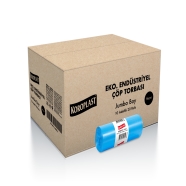 KOROPLAST ( EKO.END.ÇÖP.T.JUMBO MAVİ ST01500479 ) JUMBO BOY 80 x 110 cm 36 µm...