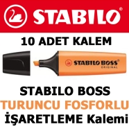 STABILO 70/54 BOSS ORIGINAL, Turuncu Fosforlu işaretleme kalemi TURUNCU İşare...