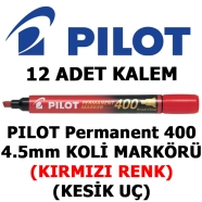 PILOT SCA-400-R PERMANENT MARKER 400- KOLİ MARKÖRÜ 4.5 mm KESİK UÇ KIRMIZI İş...
