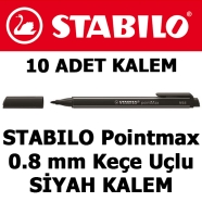 STABILO Pointmax 488/46 - 0,8 mm keçe uçlu Ofis kalemi Pointmax 488/46 Keçe U...
