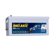İNCİ ( 1014071 ) 12 V 230 Ah C20 START-STOP EFB PANTERA SULU Akü