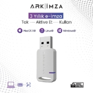 ARKSIGNER ArkSigner 3y E-İmza Kart Okuyucu ve Yazılımı
