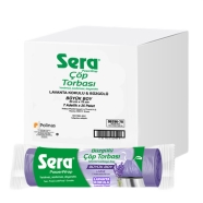 SERA POWERWRAP ( BÜZGÜLÜ, LAVANTA KOKULU 06296-78 ) BÜYÜK BOY 65 x 70 cm 23 µ...