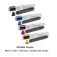 WEB TONER WT-TK8375-SET WT-TK8375-SET 90000 Sayfa 4 RENK ( MAVİ,SİYAH,SARI,KI...