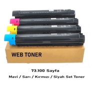 WEB TONER WT-C7025-SET WT-C7025-SET 73100 Sayfa 4 RENK ( MAVİ,SİYAH,SARI,KIRM...