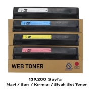 WEB TONER WT-TFC30-SET WT-TFC30-SET 139200 Sayfa 4 RENK ( MAVİ,SİYAH,SARI,KIR...