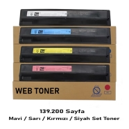 WEB TONER WT-TFC415-SET WT-TFC415-SET 139200 Sayfa 4 RENK ( MAVİ,SİYAH,SARI,K...