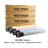 WEB TONER WT-TN321-SET WT-TN321-SET 102000 Sayfa 4 RENK ( MAVİ,SİYAH,SARI,KIR...