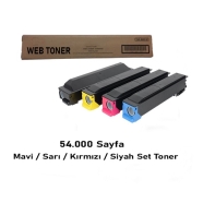 WEB TONER WT-CK5511-SET WT-CK5511-SET 54000 Sayfa 4 RENK ( MAVİ,SİYAH,SARI,KI...