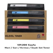 HİLEVEL TONER HT-TFC200-SET HT-TFC200-SET 139200 Sayfa 4 RENK ( MAVİ,SİYAH,SA...