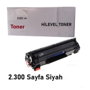 HİLEVEL TONER HT-HP435X HT-HP435X 2300 Sayfa SİYAH MUADIL Lazer Yazıcılar / F...