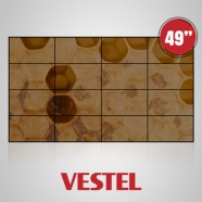 VESTEL VESTEL 49'' 4X4 VW. WU49D-2H							 WU49D-2H -4x4			 Görüntü Duvarı