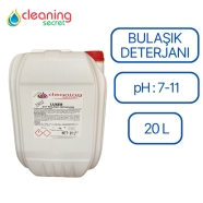 CLEANİNG SECRET LUXER LİMON KOKULU T0012 1 x 20 lt Elde Yıkama İçin Sıvı Bula...