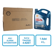 SHELL 550070333 Helix HX7 10W-40 - 4 x 4 lt koli 4 x 4 lt Binek ve Hafif Tica...