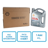 SHELL 550045056 Helix HX8 Synthetic ECT C3 5W-30 4 x 4 lt Binek ve Hafif Tica...