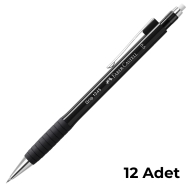 FABER CASTELL 5085134599000 FC Grip 134599 2022 0.5 Siyah 12 li 0,5 Versatil ...