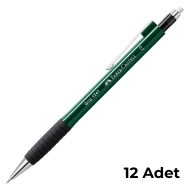 FABER CASTELL 5085134763000 FC Grip 134563 2022 0.7 Koyu Yeşil 12 li 0,5 Vers...