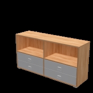 BÜROTİME OPERA OPR-CAB-ML-40140-20-PN 1419 x 404 x 740 mm Dosya Dolabı