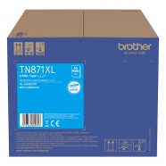 BROTHER TN871XLC TN871XLC Süper Yüksek Kapasiteli 9000 Sayfa MAVİ (CYAN) ORIJ...