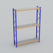 AYSANRAF AYS-MR-MOD-S-60X200X300 2000 x 600 x 3000 mm SAC TAVALI MİNİ RACK TA...