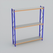 AYSANRAF AYS-MR-MOD-S-60X250X300 2500 x 600 x 3000 mm SAC TAVALI MİNİ RACK TA...