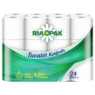 RULOPAK 300127 EV TİPİ 24 x 3 30 g/m² ÇİFT KAT Tuvalet Kağıdı