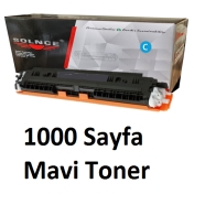 SOLNCE SOLNCE-046 CRG-729 /730 / CE311/CF351 C 1000 Sayfa MAVİ (CYAN) MUADIL ...