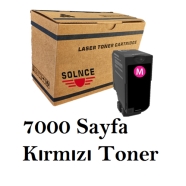 SOLNCE SOLNCE-059 CS720 / CX725  M 7K. 7000 Sayfa KIRMIZI (MAGENTA) MUADIL La...