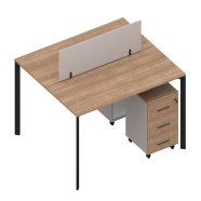 ÇÖL KAÇKAR CB-KAÇKAR-WS140140 2'li Açık Ofis Sistemi