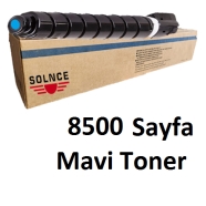 SOLNCE SOLNCE-109 C-EXV54  C 8500 Sayfa MAVİ (CYAN) MUADIL Lazer Yazıcılar / ...