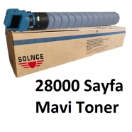 SOLNCE SOLNCE-113 TN328  C 28000 Sayfa MAVİ (CYAN) MUADIL Lazer Yazıcılar / F...
