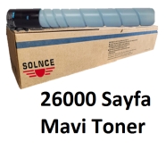 SOLNCE SOLNCE-129 TN216/TN319  C 26000 Sayfa MAVİ (CYAN) MUADIL Lazer Yazıcıl...