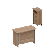 ÇÖL HONAZ CB-HONAZ-2MT180090 2'li Masa Takımı