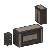 ÇÖL AMANOS CB-AMANOS-3MT220090 3'lü Masa Takımı