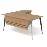 BİOFİS MİLAS MLS7140 "L" Tipi 2'li Masa Takımı