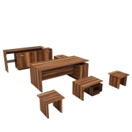 BİOFİS SONAT SNT7220 6'lı Masa Takımı