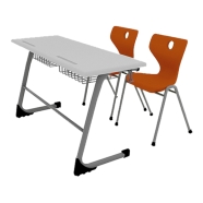 ZLİNA ASLİNA LN-012 İlköğretim Tipi Çift Kişilik Okul Sırası