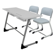 ZLİNA ASLİNA LN-015 İlköğretim Tipi Çift Kişilik Okul Sırası