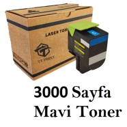 TTPRINT TT PRINT-070 CS410  C 3000 Sayfa MAVİ (CYAN) MUADIL Lazer Yazıcılar /...