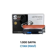 S-PRİNT DMP20-404C GOLD SERİSİ CLT-C404S TONER 1000 Sayfa MAVİ (CYAN) MUADIL ...