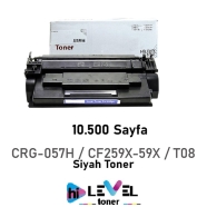 HİLEVEL TONER HT-CRG057X HT-CRG057X 10500 Sayfa SİYAH MUADIL Lazer Yazıcılar ...