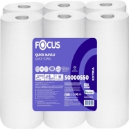 FOCUS 50000550 EXTRA QUICK HAVLU 91 M 6 JUMBO RULO 40 g/m² ÇİFT KAT Kağıt Havlu