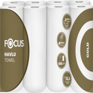 FOCUS 50000459 GOLD HAVLU 8'li x 3 RULO 40 g/m² ÇİFT KAT Kağıt Havlu