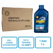SHELL 550077443 Shell Spirax S5 ATF X (ND)- 12 x 1 lt koli 12 x 1 lt Transmis...
