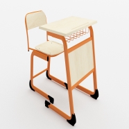 MERZ MOBİLYA MERZ-51 MERZ-51 İlköğretim Tipi Tek Kişilik Okul Sırası