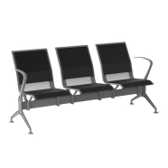 GOLDSİT APRE APRE ÜÇLÜ KOLLU Üçlü Bank Tipi Sandalye